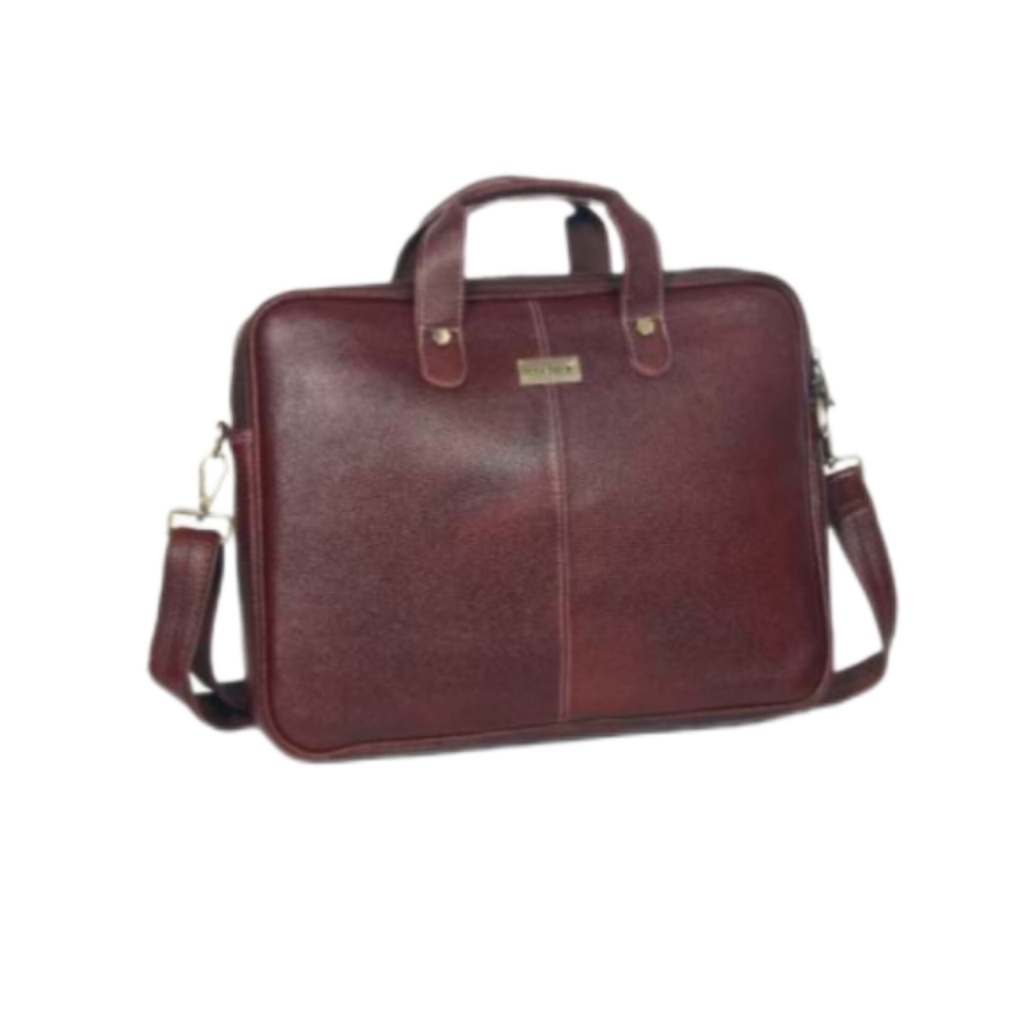 NDM METAL PLATE LAPTOP BAG
