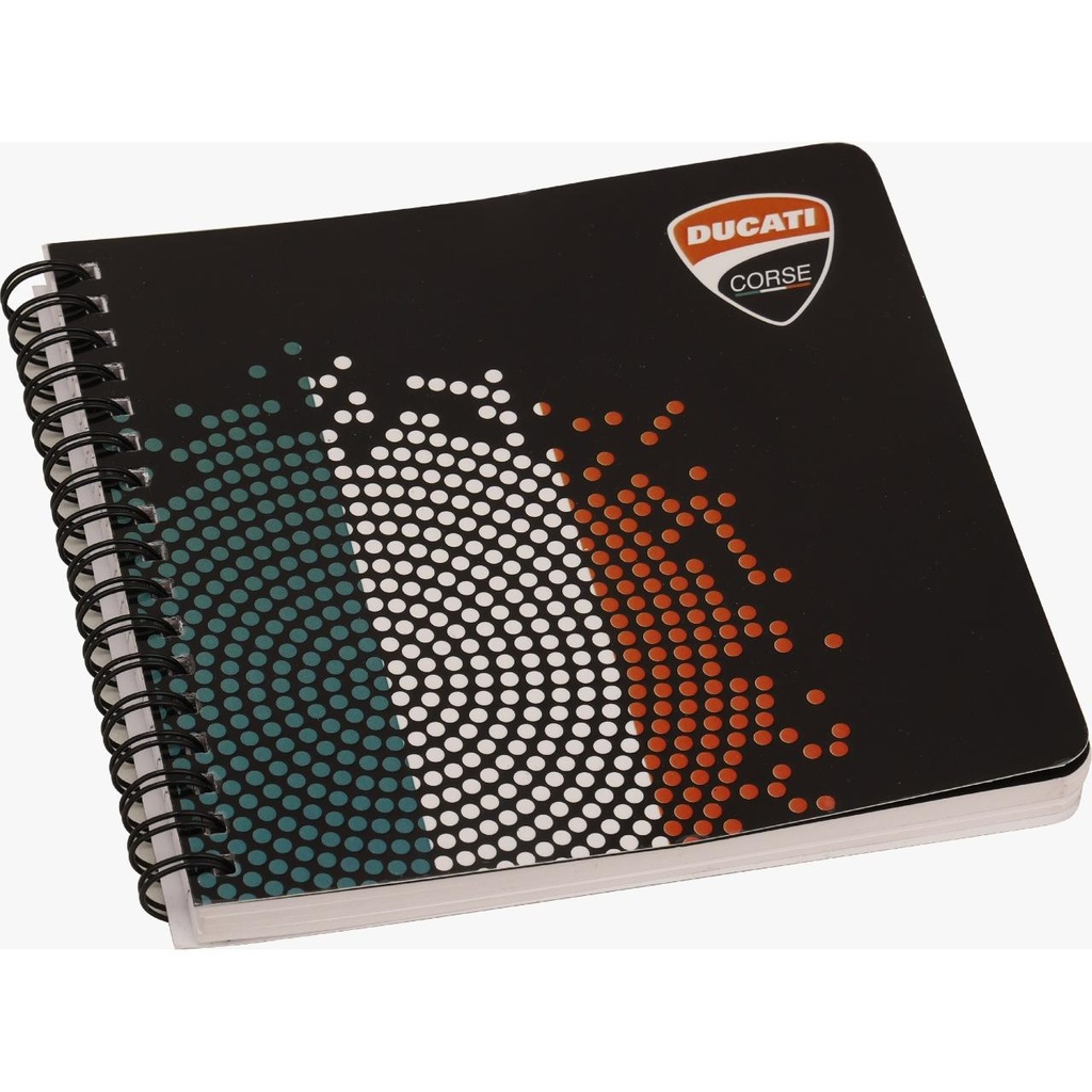 NOTEBOOK - Wiro with Spot UV Polypacked,6"x6" 350 gsm cover MOQ-200pcs