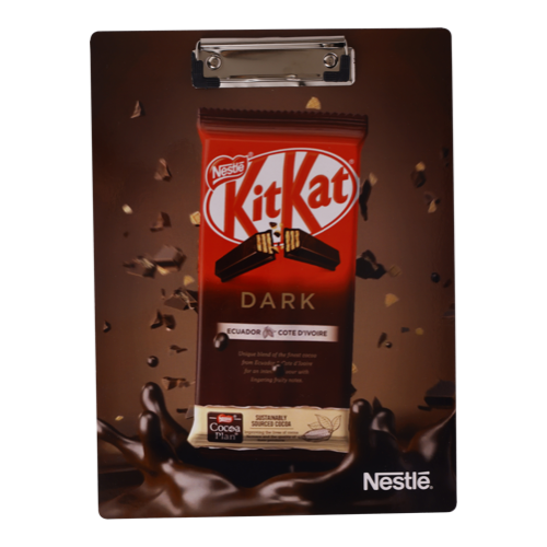  MDF Exam Pad With Clip -  Poly packed, A4 Size, 5mm thickness