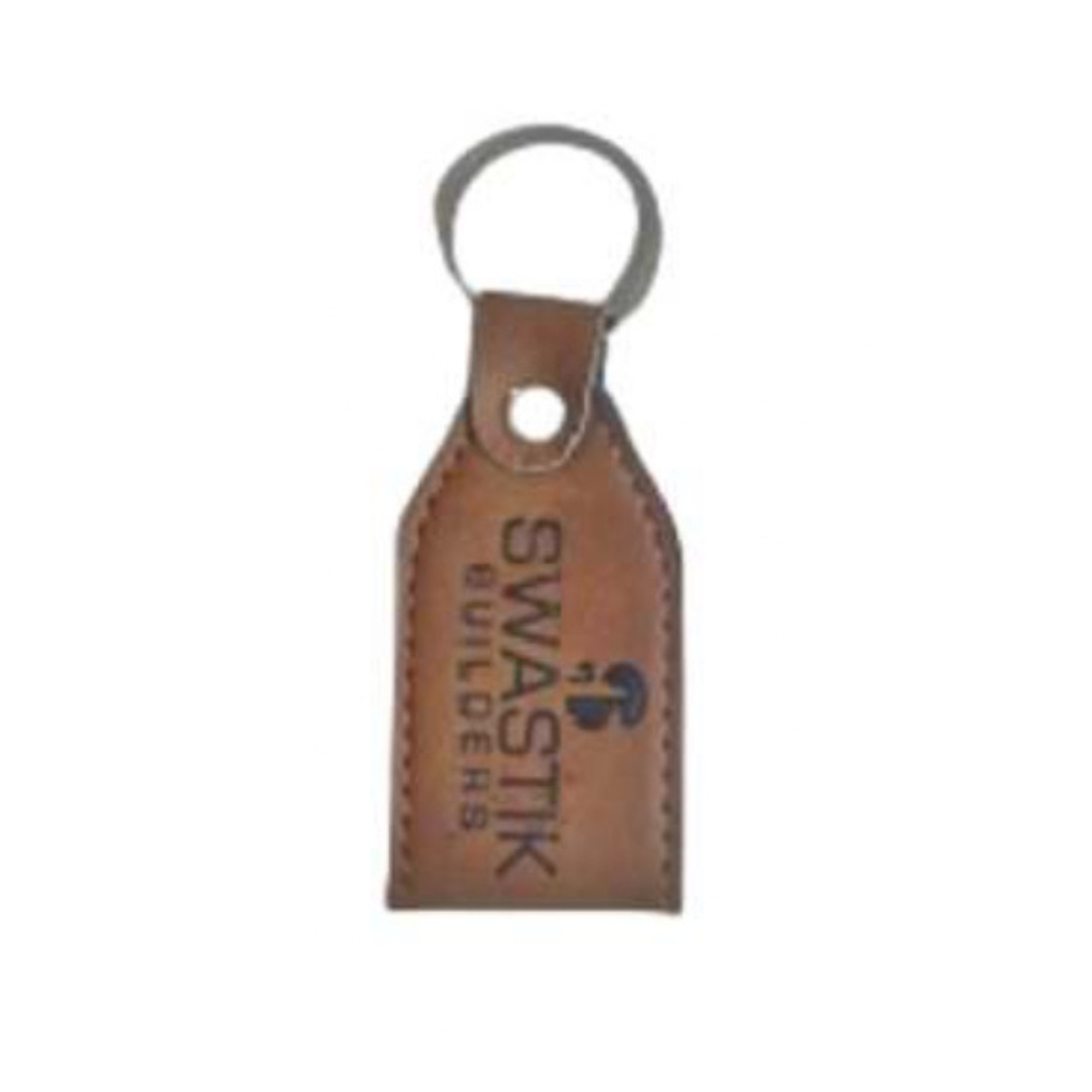 LEATHERETTE CHANGER KEYCHAIN
