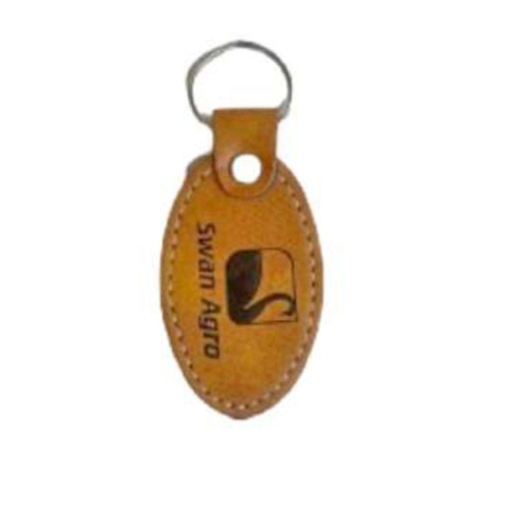 LEATHERETTE CHANGER KEYCHAIN
