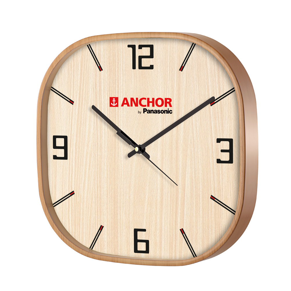Wall Clock  - Dimension	11.75"X11.75"