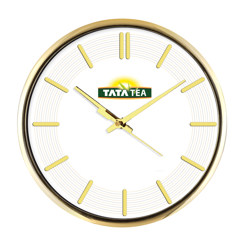Wall Clock  - 3D Figures - Tata Tea