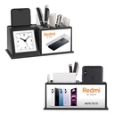 Penstand With Clock - Multipurpose - Redmi