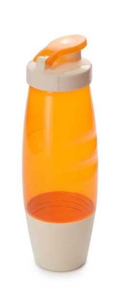 Water Bottle with Glass and Polycover Packing - 650 ML