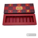 Spice Chocolate Box with Polycover Packing - 8 Slots (10 x 27 x 3 CM)