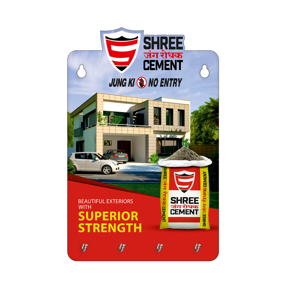 Mdf Key Hanger - Shree Cement
