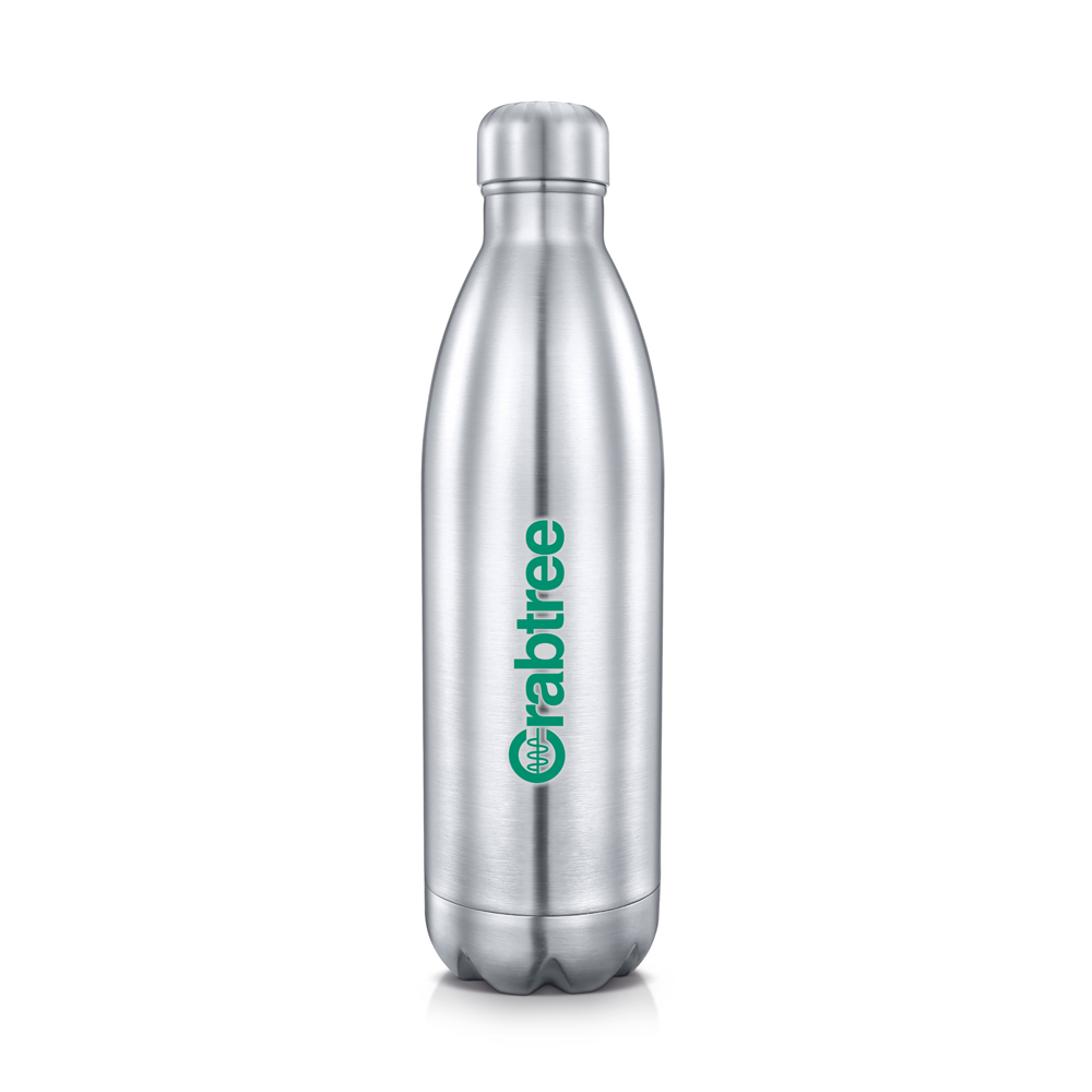 Double Stainless Steel Water Bottle - 1000 Ml - Crabtree