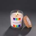 Scented Candles - 160 Grams, Fragrance - Orange Vanilla - Astra Zeneca