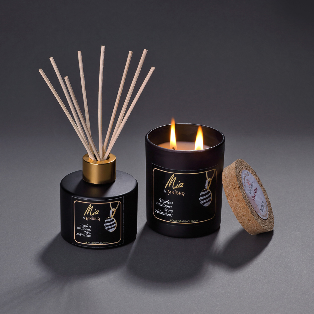 Fragrance Combos - 160 Gram Candle & 100 Ml Diffuser - Mia