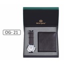 Watch And Wallets - 2 Pcs Set -