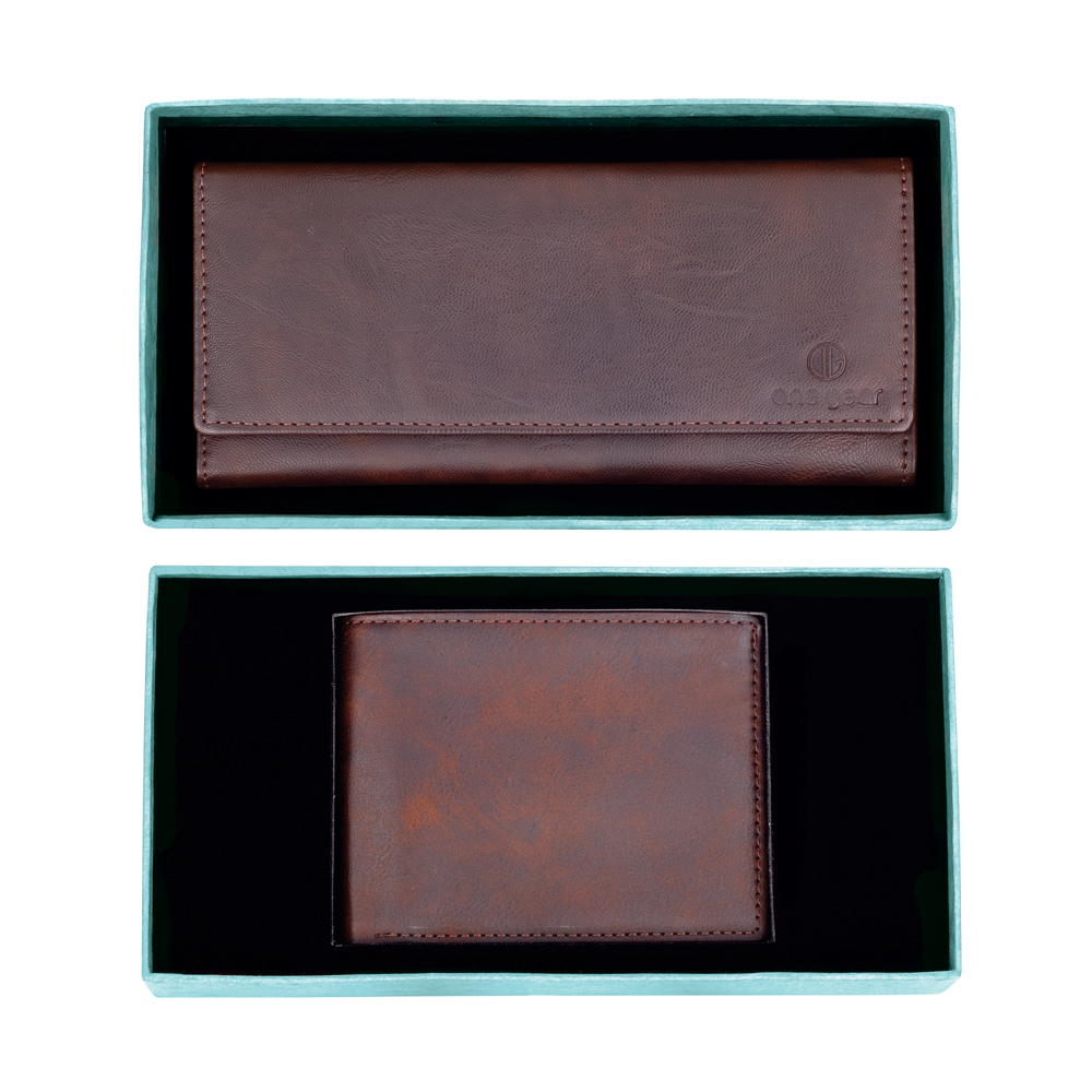 Couple Wallet - 2 Pcs Set -