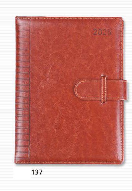 DIARY - NESCAFE 1DT. BROWN IMPORTED PU WITH LUPPI