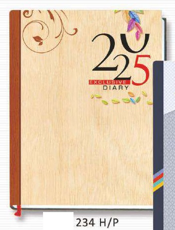 DIARY - A5 1DT. NATURAL 70GSM S/C-M/CUT