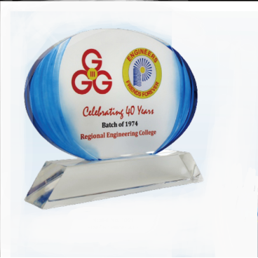 6" Oval Shape Memento 