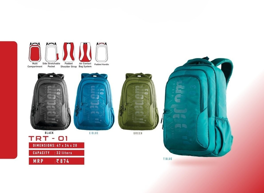 BACKPACK BAG 32L (47X34X20cm)