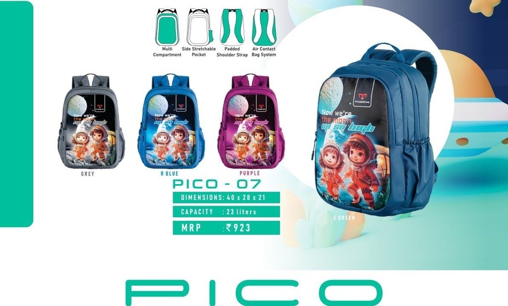 BACKPACK BAG 23L(40X28X21cm)