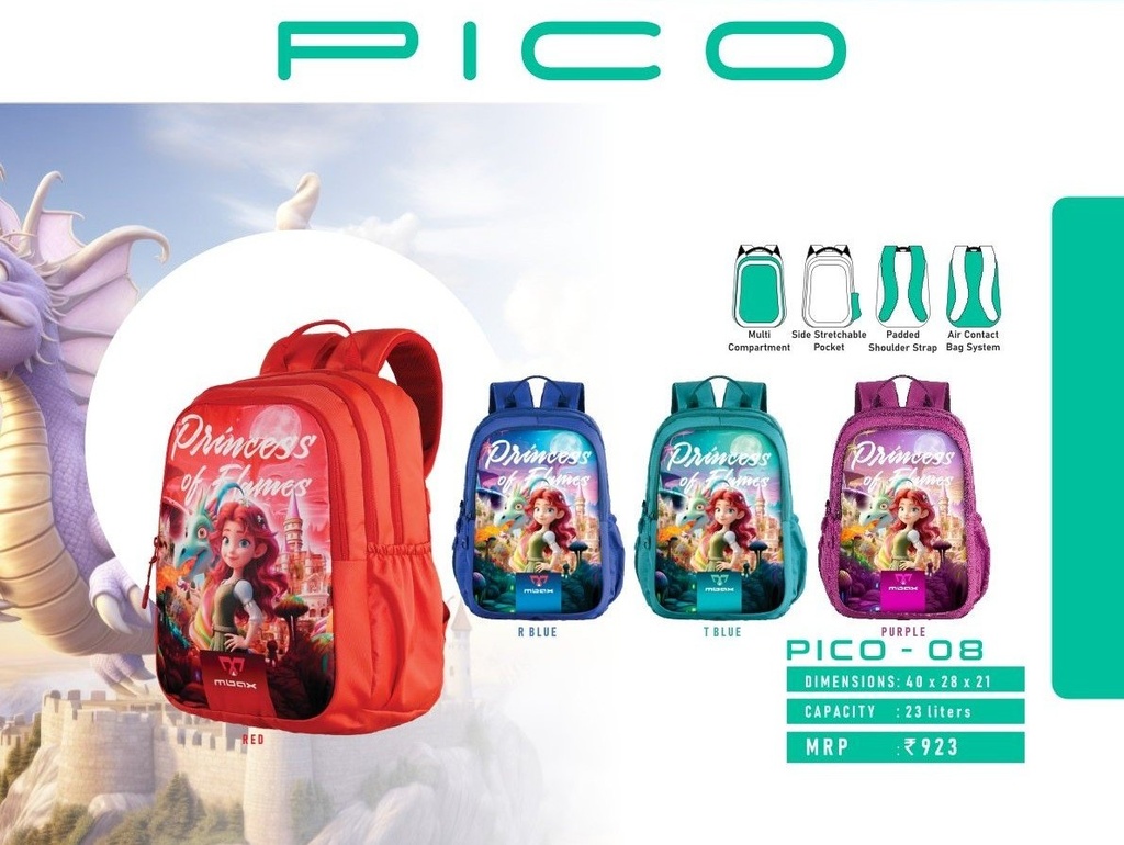 BACKPACK BAG 23L(40X28X21cm)