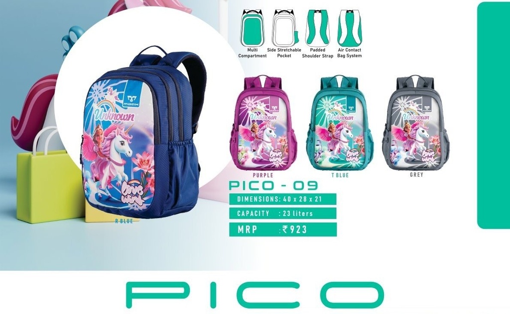 BACKPACK BAG 23L(40X28X21cm)