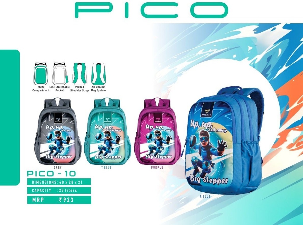 BACKPACK BAG 23L(40X28X21cm)