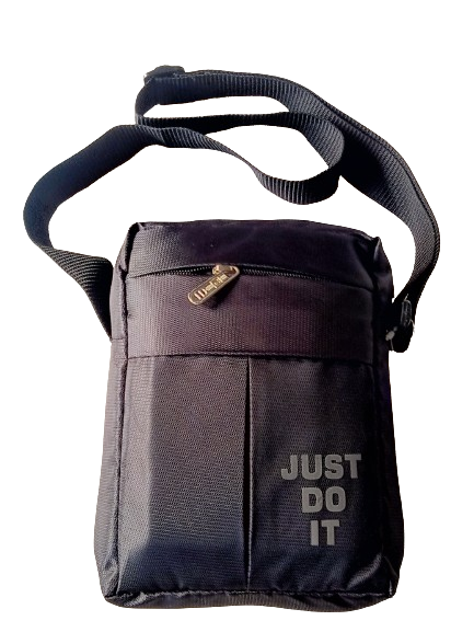  Compact Sling Bag with Main Compartment and Dual Side Pockets(23 X 17 X 7 Cm)