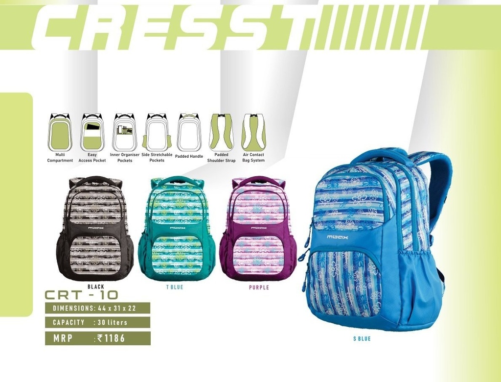 BACKPACK BAG 30L(44X31X22cm)