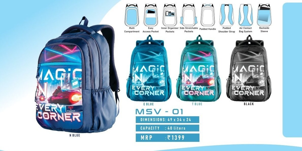 BACKPACK BAG 40L(49X34X24)