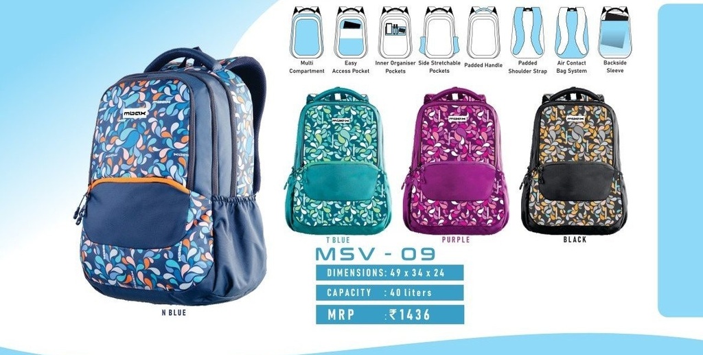 BACKPACK BAG 40L(49X34X24)