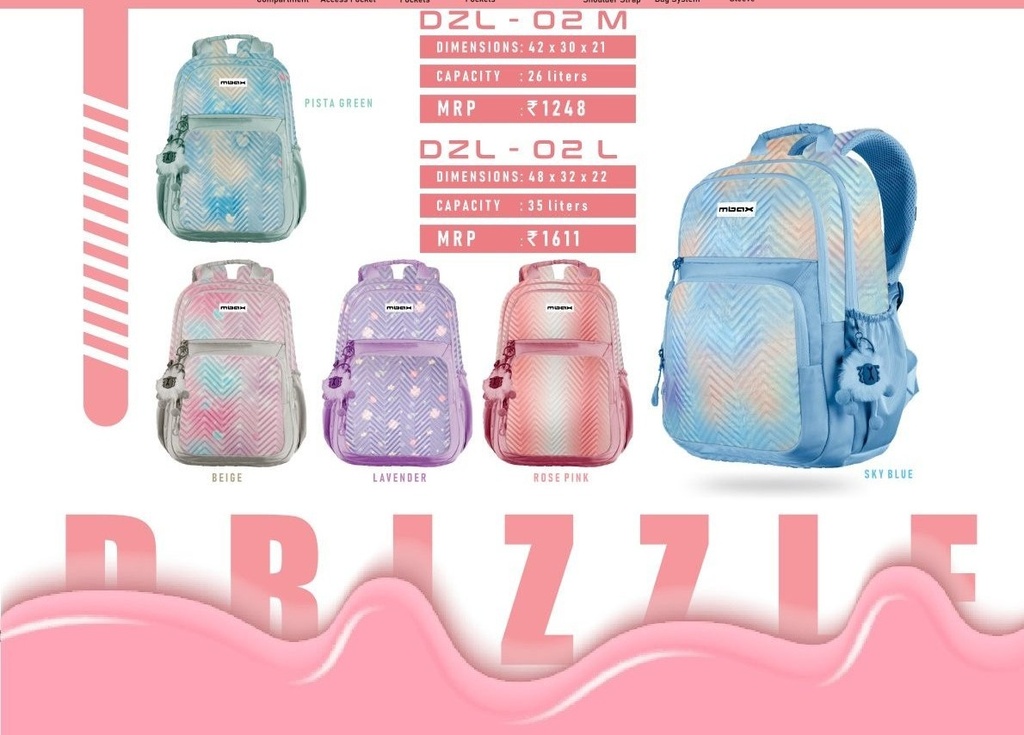 BACKPACK BAG LARGE 35L(48X32X22cm)