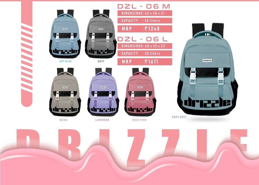 BACKPACK BAG MEDIUM 26L(42X30X21cm)