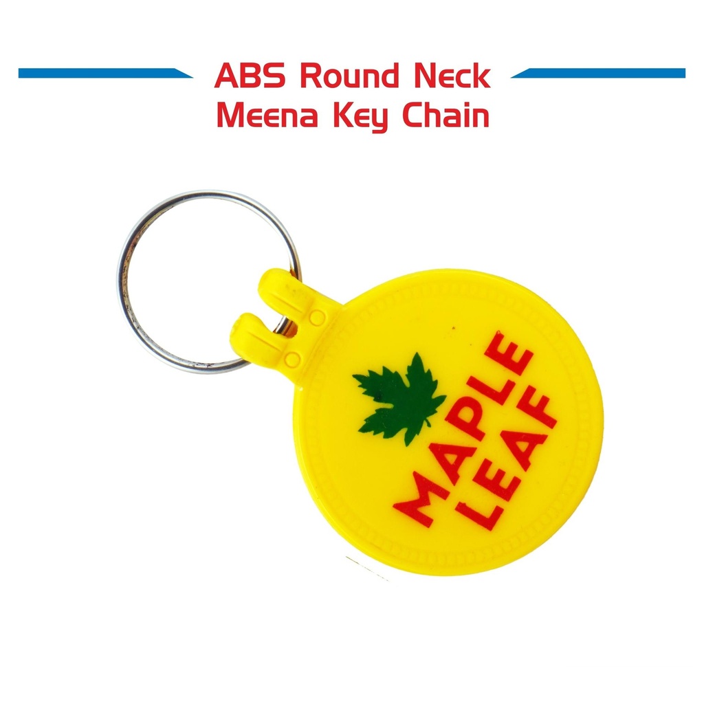 Abs Round Neck Meena Keychain