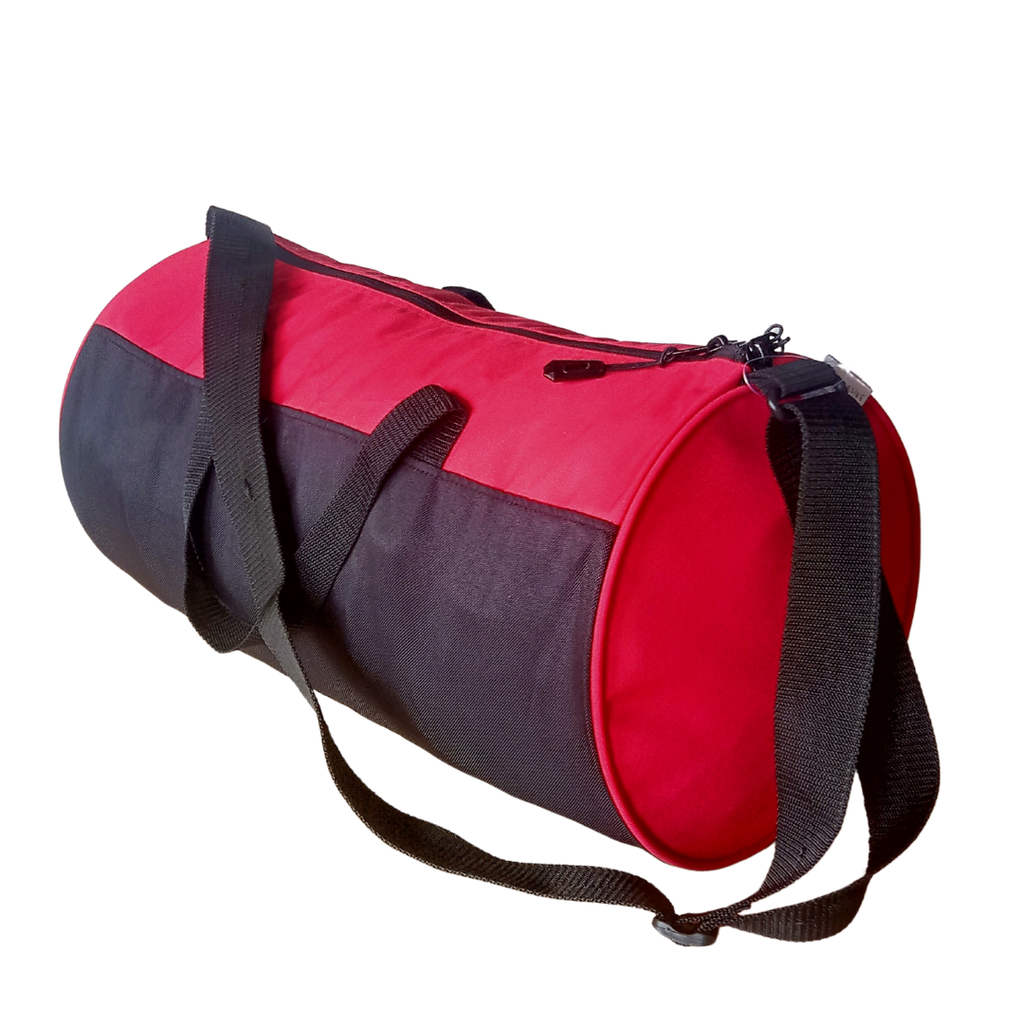 Round Travel Bag with Single Compartment (23 X 43 X 23 Cm)