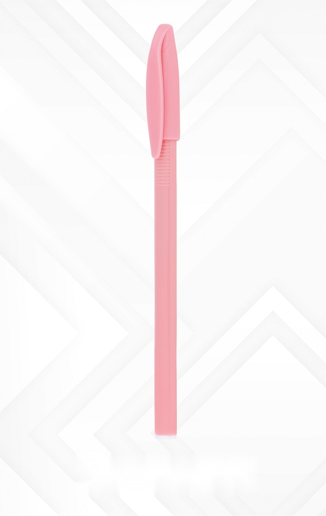 plastic ball pen (gel ink) with polycover packing