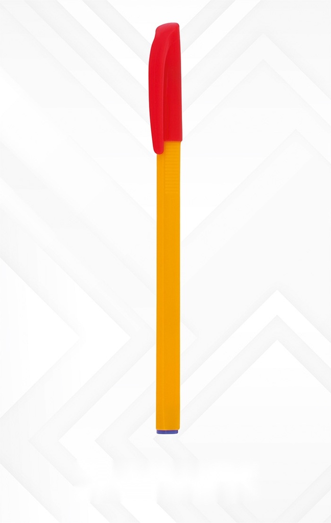 plastic ball pen (gel ink) with polycover packing
