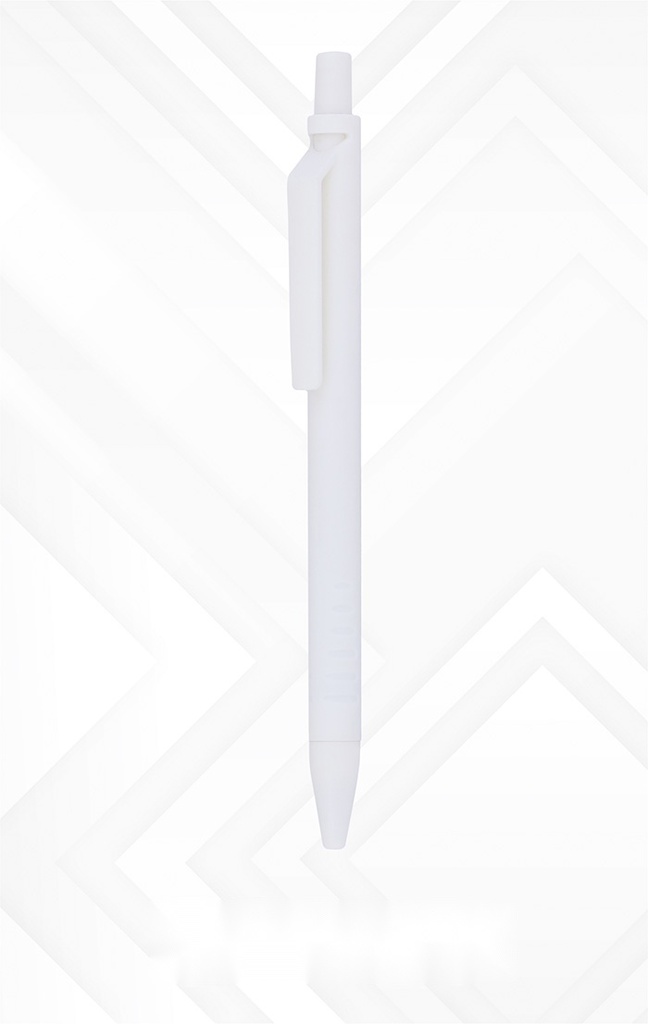plastic ball pen with polycover packing