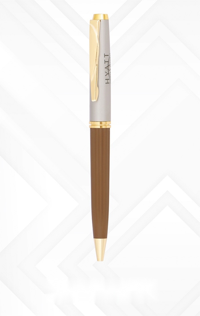 Metal ball pen with box