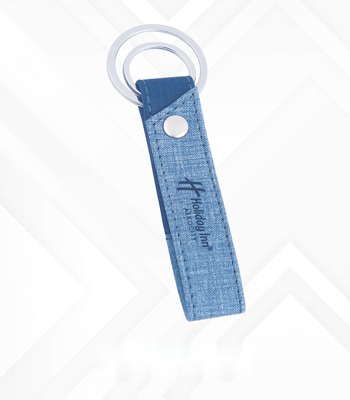 keychain with PVC Pouch