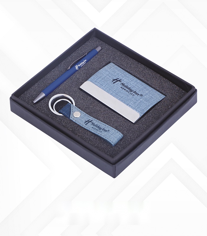 Pen, Key Chain &V. Card Holder (3pc set)