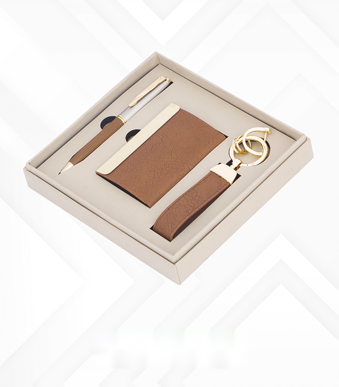 Pen, Key Chain &V. Card Holder (3pc set)
