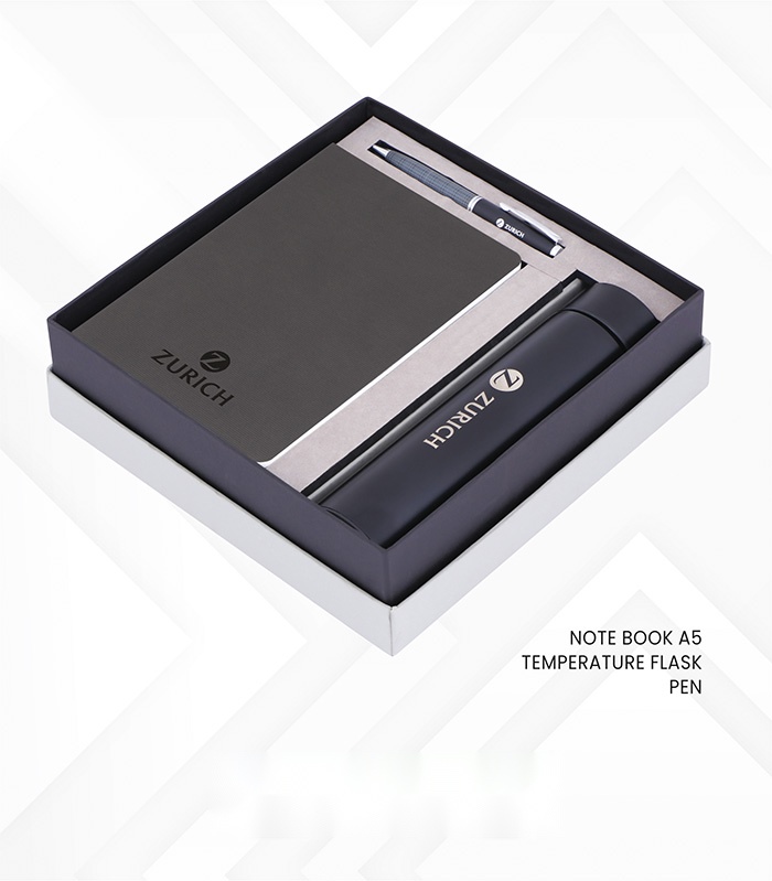 (Note Book, Pen & Slipper Bottle(3pc set)