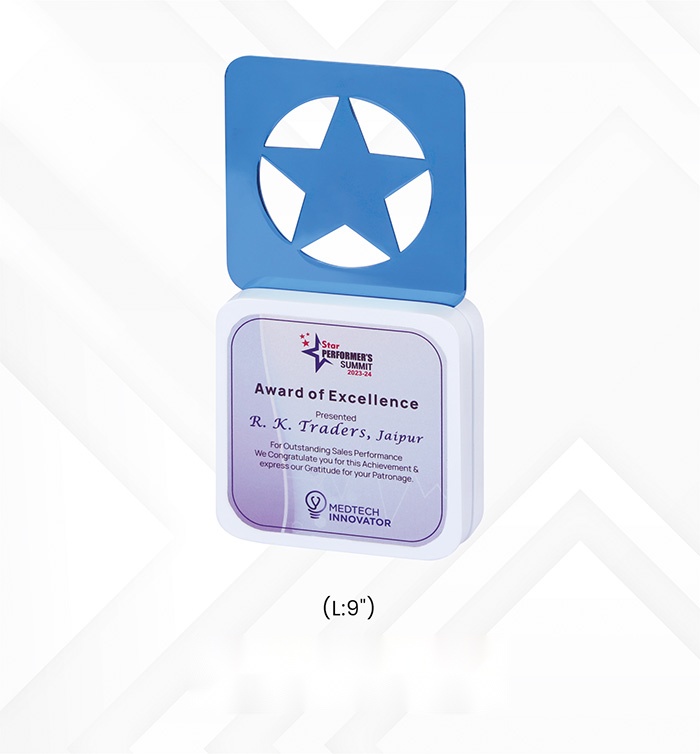 Star Trophies with box