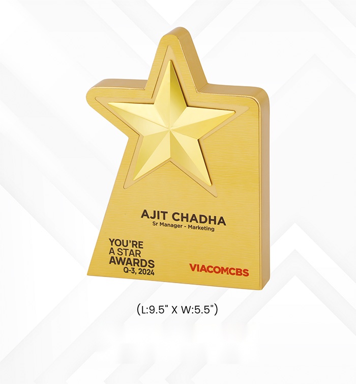 Star Trophies with box