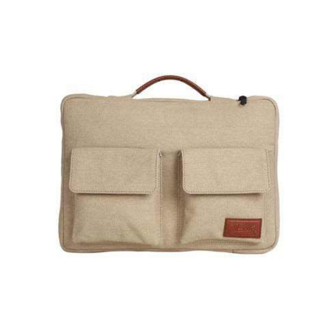 [60543] Unisex Canvas Messenger Bag: Flint