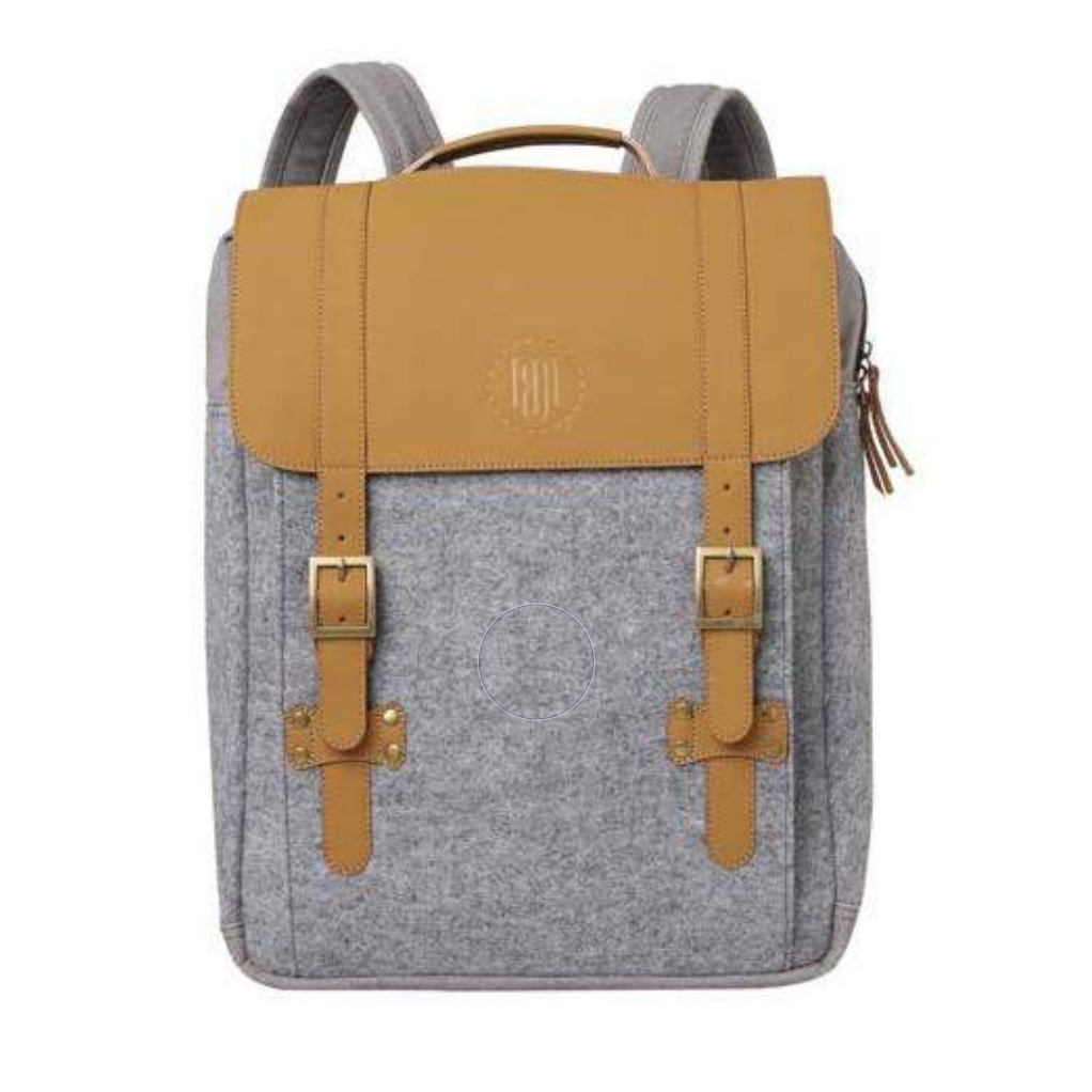 [60564] Arctic Mc-1801 C (Lg) Backpack - Durable 12”W X 16”H X 5”D With Padded Laptop Compartment, Adjustable Straps, Front Slip Pocket, Interior Zip, Flap & Zipper Closure