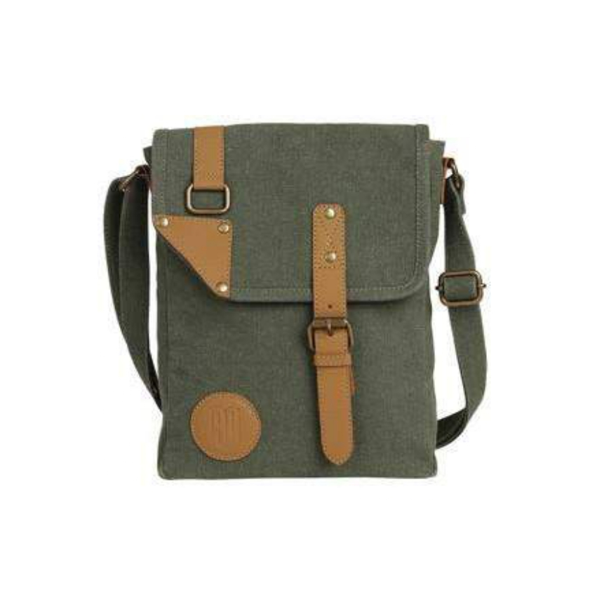 [60586] Delta Tech Multi-Compartment Shoulder Bag Mc-1703 C With Adjustable Strap And Secure Magnetic Closure - 8" W X 10.5" H X 2.5" D 