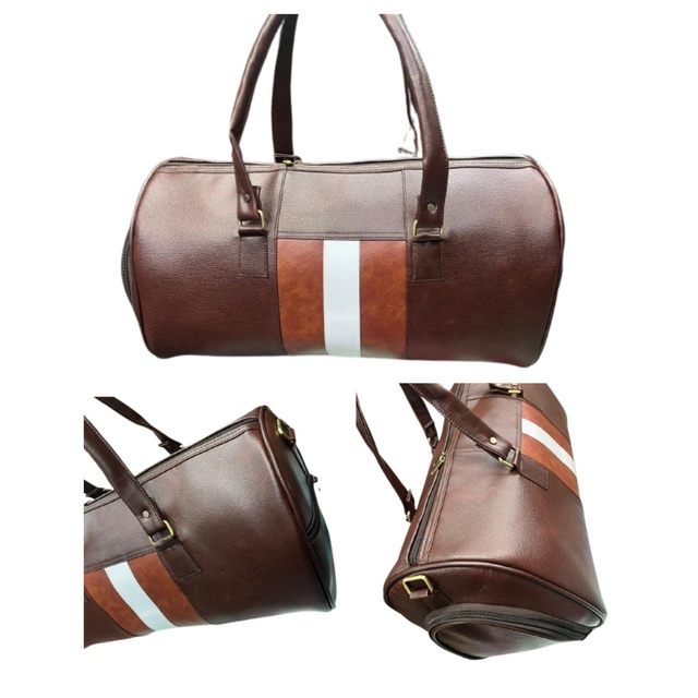 [63255] LEATHERITE ROUND BAG