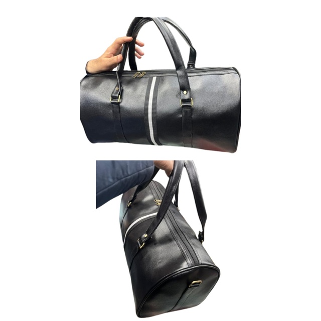 [63261] LEATHERITE ROUND BAG