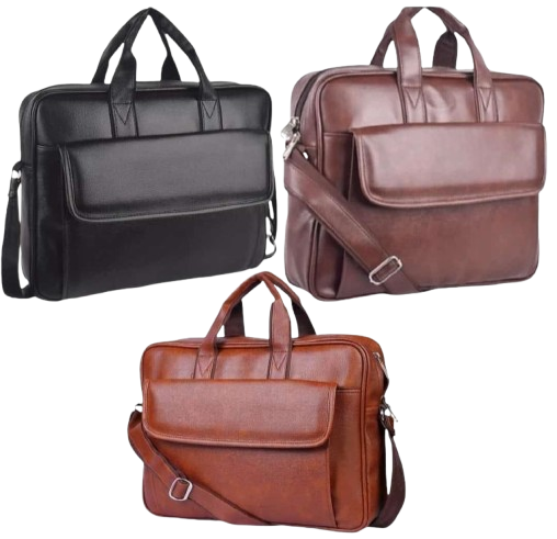 [63277] LEATHERITE LAPTOP BAG