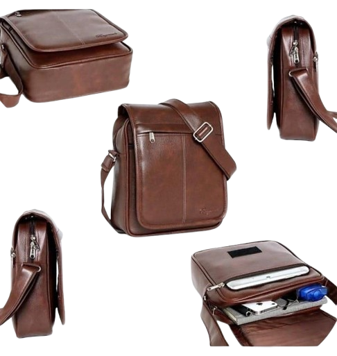 [63282] LEATHERITE SLING BAG