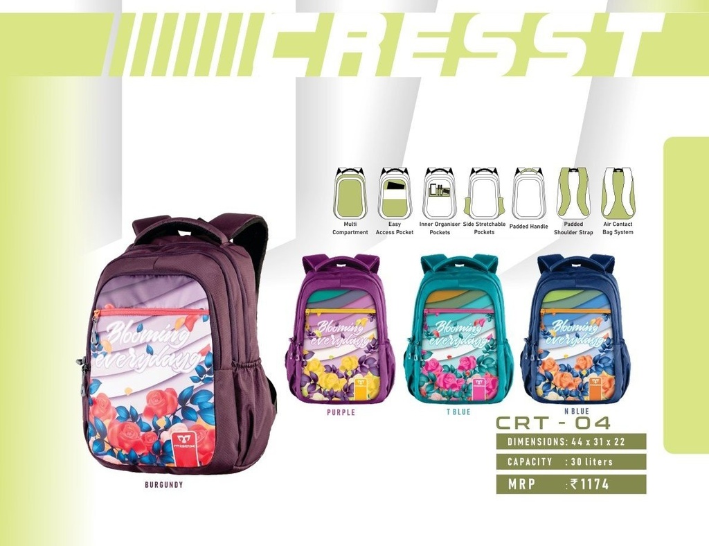 [63316] BACKPACK BAG 30L(44X31X22cm)